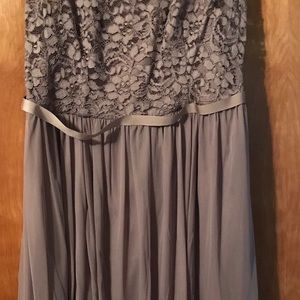 David’s bridal bridesmaid dress